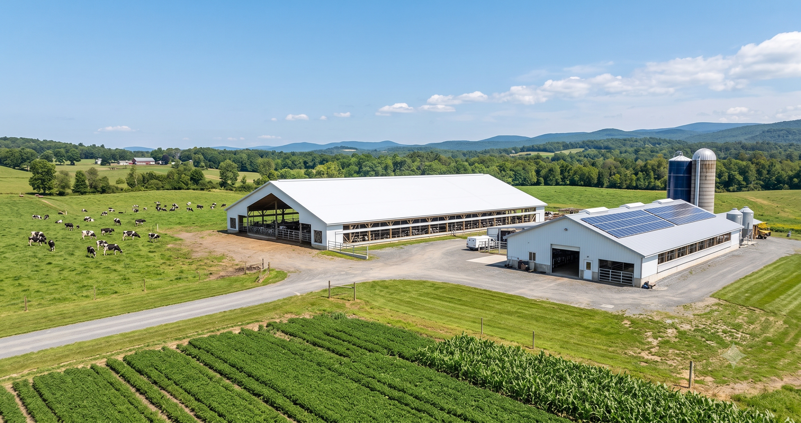 Dairy farming banner image