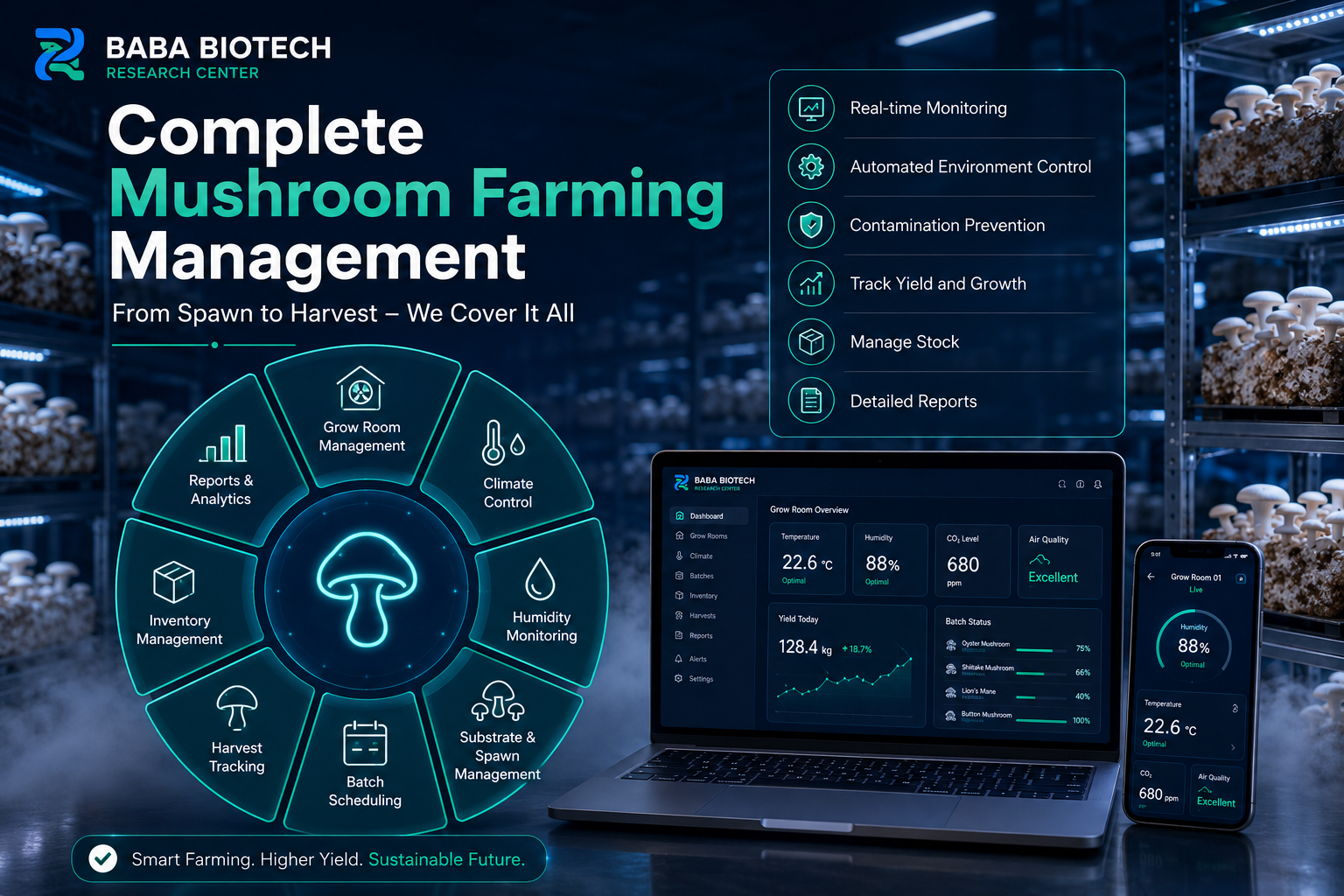 Mushroom support image one