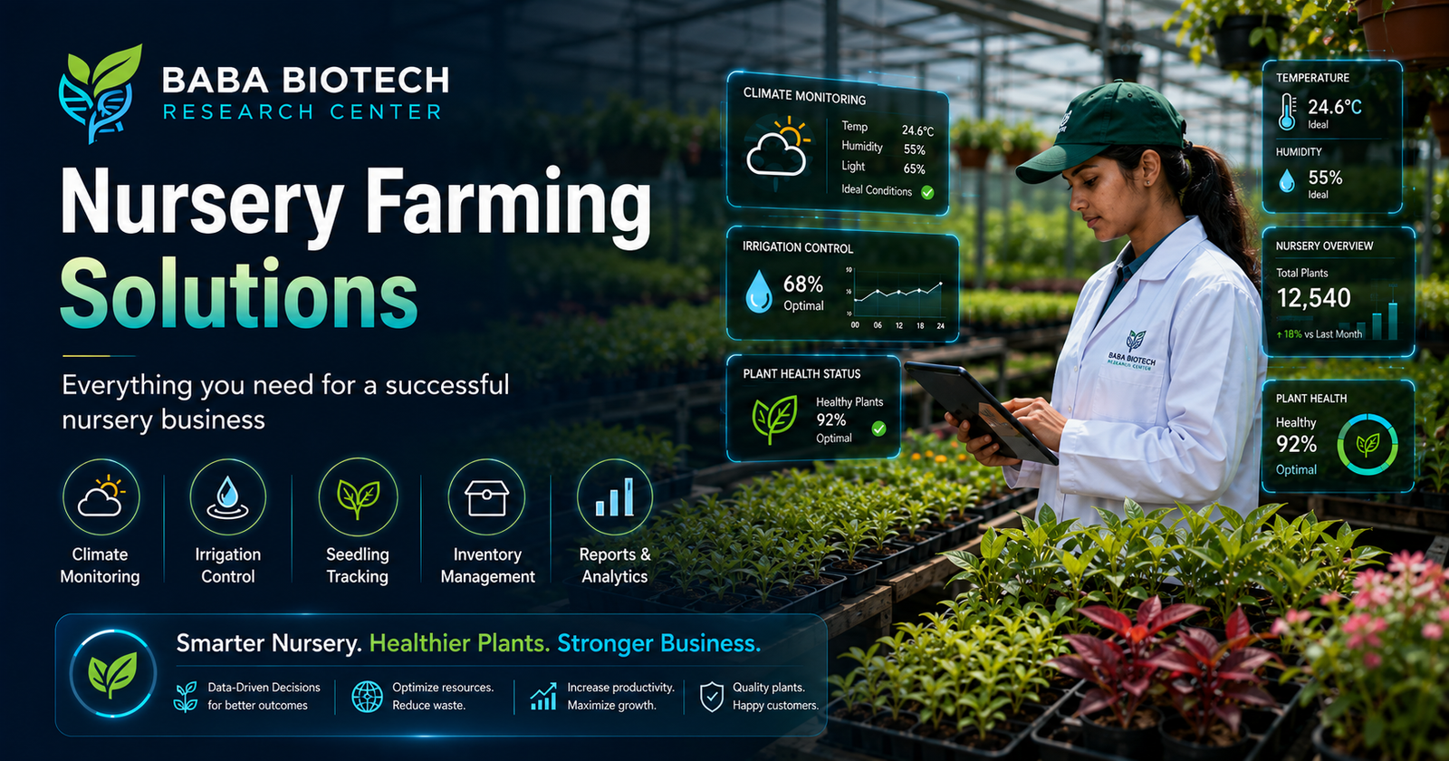 Nursery farming banner image